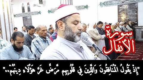صلاة التراويح من المسجد الكبير بطليمة.رمضان 1445ه‍ ما تيسر من سورة الأنفال للقارىء/أحمد شعبان حجازى