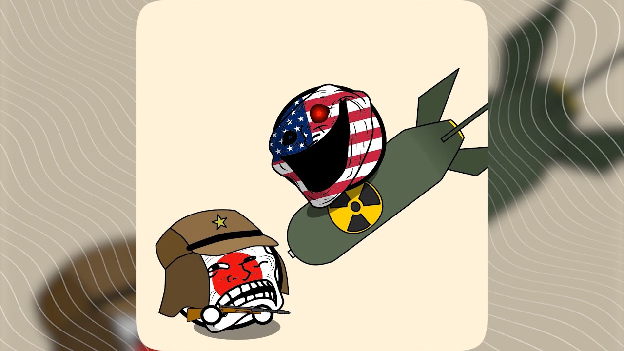 The Rise and Fall of Japan's Invasion (Countryballs Animation)