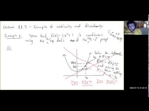 Examples of Continuity