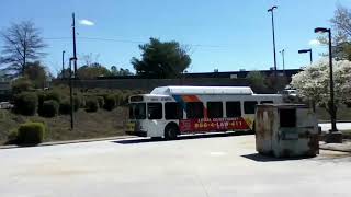 EXCLUSIVE @ CHAMBLEE MARTA: ORION VII AND NEW FLYER C40LF W/ NEW DOOSAN CNG ENGINE @linkroute42