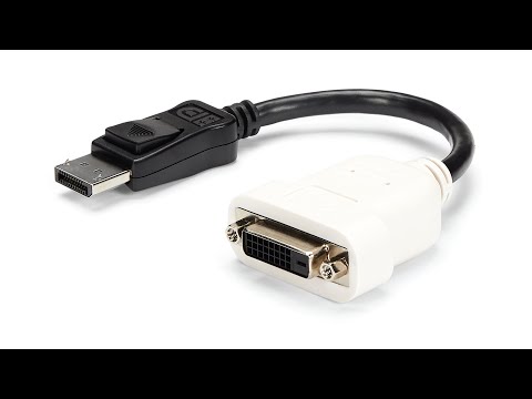 DisplayPort to DVI Video Adapter Converter - DP2DVI | StarTech.com