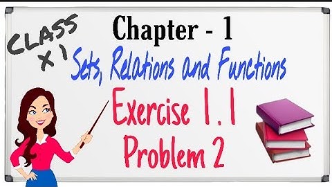 #Sets #Relations #Functions TN Class 11 |Chapter 1| |Exercise 1.1| 《Sum 2》