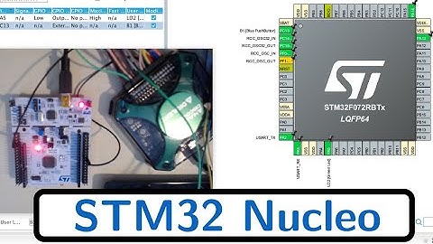 Micro-contrôleurs STM32 (1/3) - Introduction : carte Nucleo, STM32CubeIDE