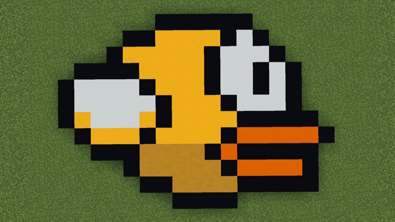 Flappy bird pixel art