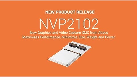 NVP2102 new product release