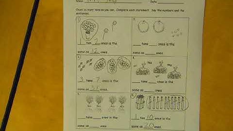 Eureka Math - 1st Grade - Module 4, Lesson 3