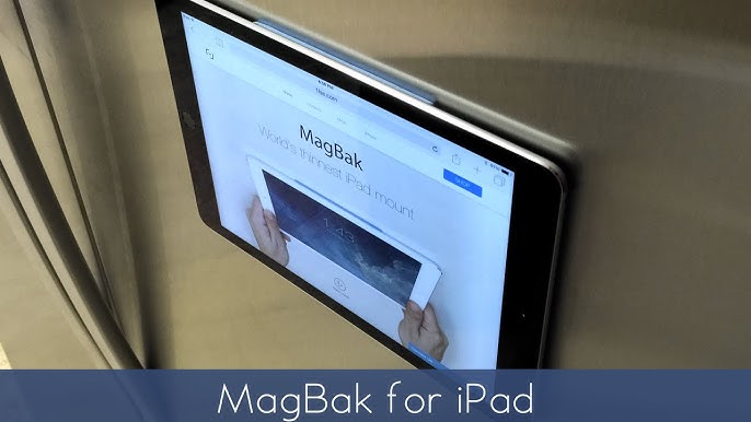 Use Your New iPad as a Refrigerator Magnet No Seriously 