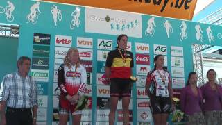 2010 Podium BK MTB Dame Elite te Malmedy