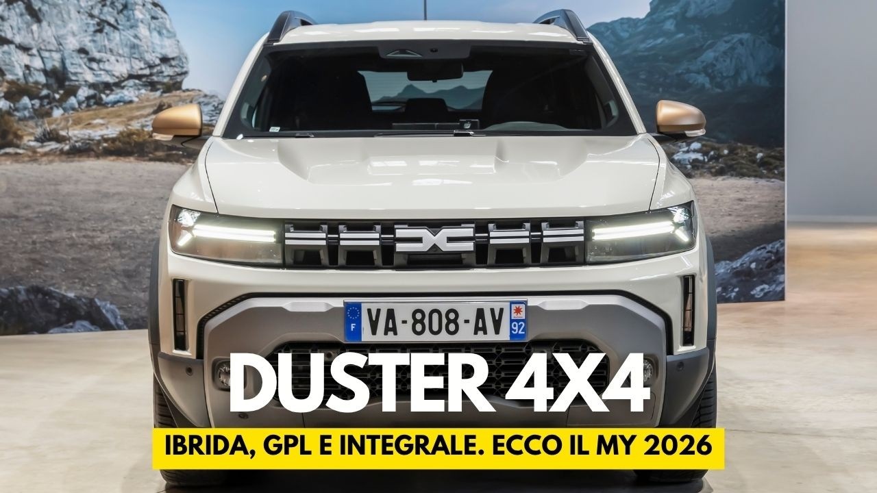 Dacia DUSTER & BIGSTER 4x4 Hybrid-G 150 🚀 | IBRIDE, GPL, INTEGRALI. Dal 2026...