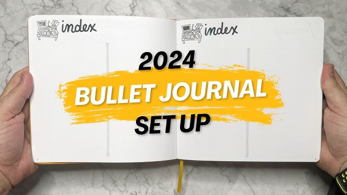 Premade Bullet Journal for Beginner 2024: Your ready-to-use