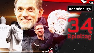 Forza Leverkusen! Ciao Köln! Bayern-Trainer-Bingo! | Bohndesliga 34. Spieltag 2023/24