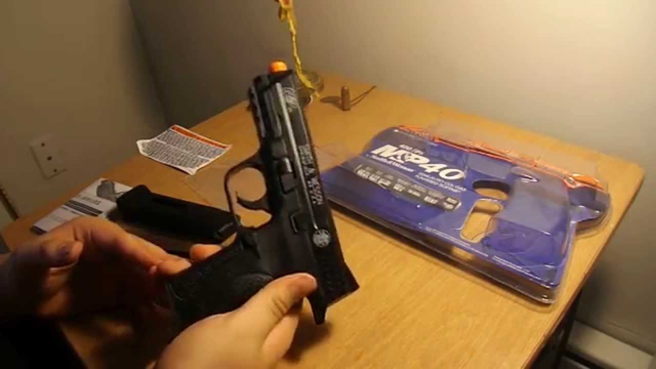 Smithandwesson Mandp 40 Airsoft Gun Youtube 