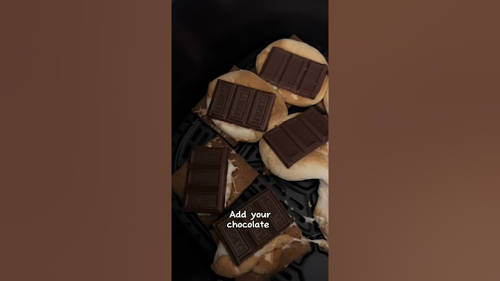 Air Fryer Marshmallow Hack for S'mores Lovers #Recipe #airfryerrecipes