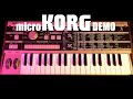 Capture de la vidéo Micro Korg Demo [From Alex Ball's Korg Documentary]
