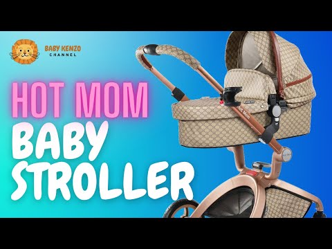 Hot Mom Baby Stroller with Four-Wheel Shock Absorption👶| Review !!