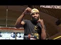 THE FULL MARCUS BROWNE OPEN WORKOUT AHEAD OF HIS FIGHT VS BADOU JACK - PACQUIAO VS BRONER Mp3