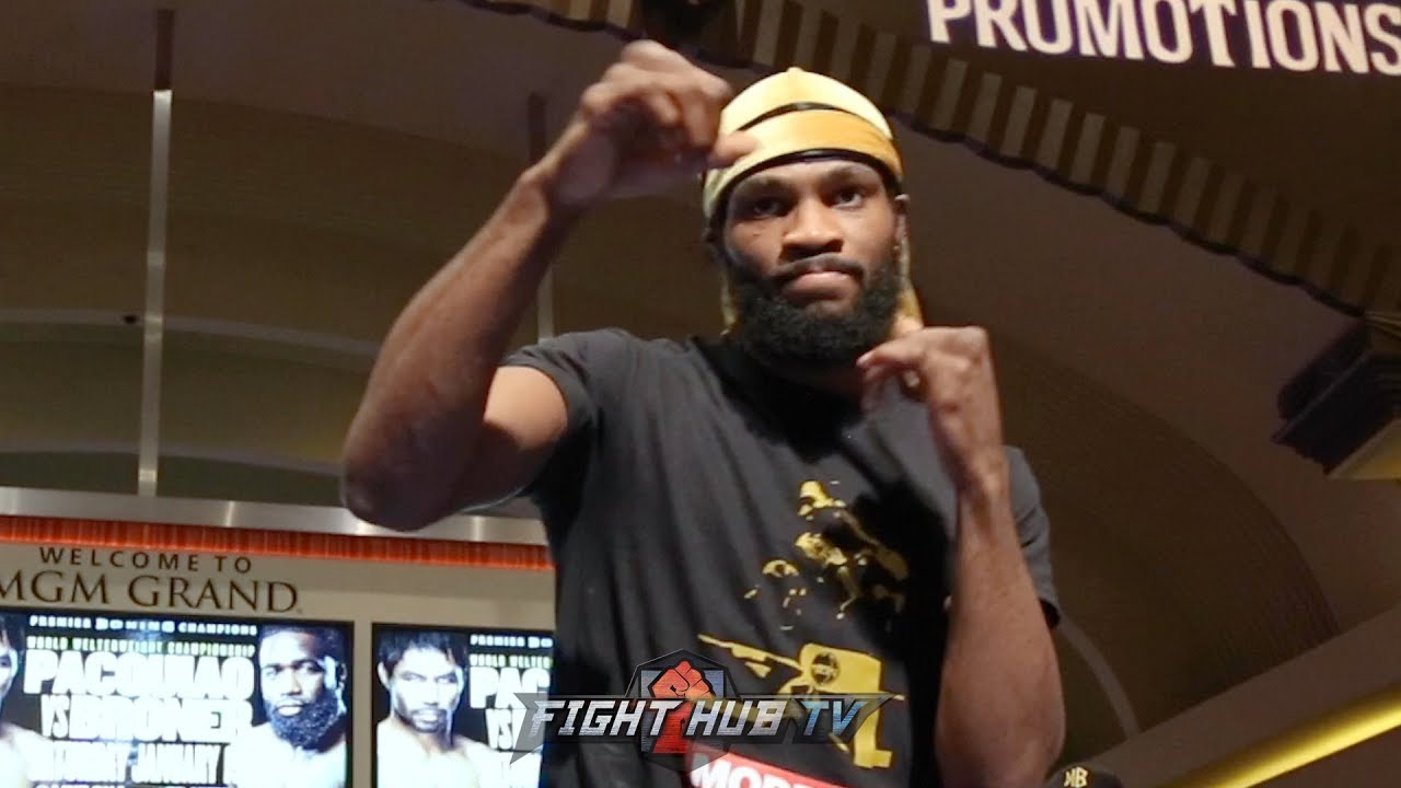 boxing news pacquiao THE FULL MARCUS BROWNE OPEN WORKOUT AHEAD OF HIS FIGHT VS BADOU JACK - PACQUIAO VS BRONER