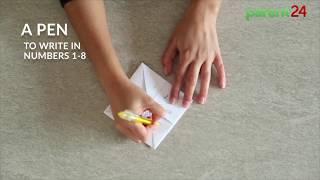 DIY: Paper fortune teller