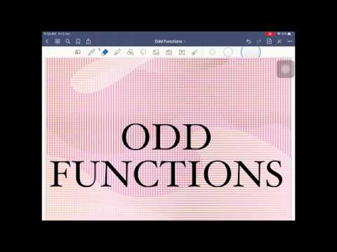 Odd function (Example 1 & Example 2) - YouTube