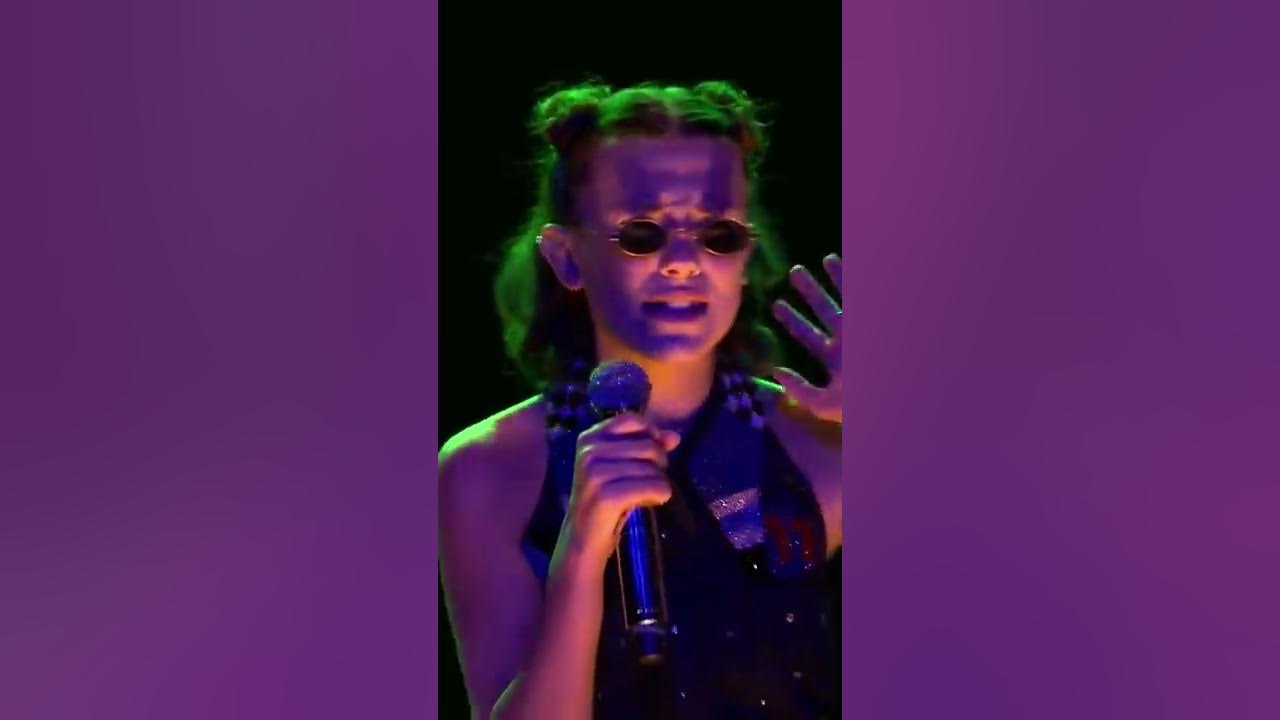 Millie Bobby Brown Wore Miu Miu To Rap About 'Stranger Things