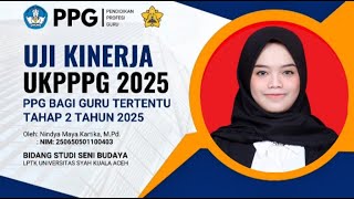 Video UKIN PPG Daljab Level 2 Year 2025 Arts and Culture