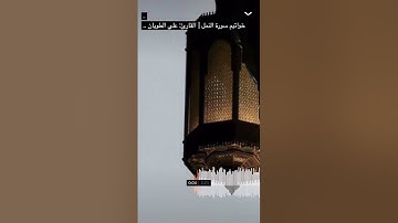 ﴿مَن جاءَ بِالحَسَنَةِ فَلَهُ خَيرٌ مِنها وَهُم مِن فزعٍ يومَئِذٍ آمِنون﴾ سورة النمل | علي الطويان..