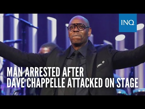 Man arrested after Dave Chappelle attacked on stage