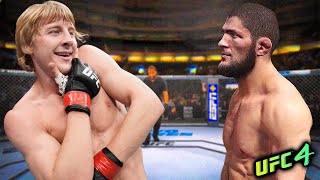 Khabib Nurmagomedov vs. Paddy Pimblett (EA sports UFC 4)