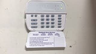 LED Keypad How to set the time and date on your power series alarm system.