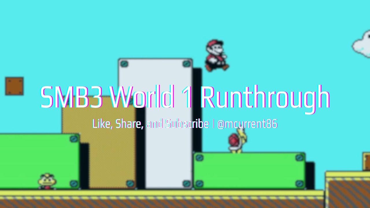 Smb3 Hand Rng SMB3 World 1 Run-through | Micah Current - YouTube