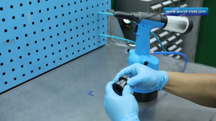 All Carbon Steel 4.8*12.0 Open Type Blind Rivets Testing Video in Rivmate - Rivmate Rivet