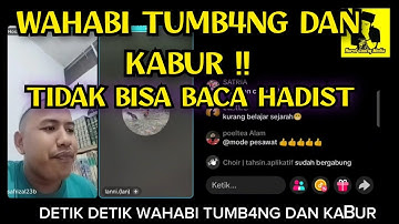 DETIK DETIK WAHABI TUMB4NG DAN KABUR ‼️ DISKUSI ASWAJA VS WAHABI