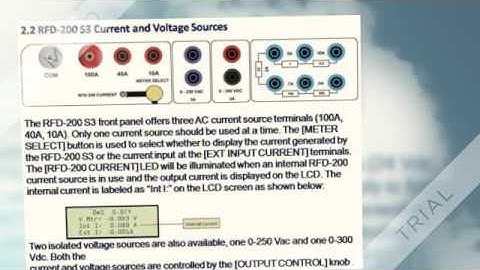 Portable Single phase relay tester