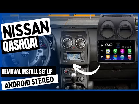 How to Remove Stereo in Nissan Qashqai? Radio Removal and Installation of Android Head Unit