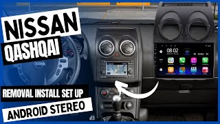 How to Remove Stereo in Nissan Qashqai? Radio Removal and Installation of Android Head Unit screenshot 4