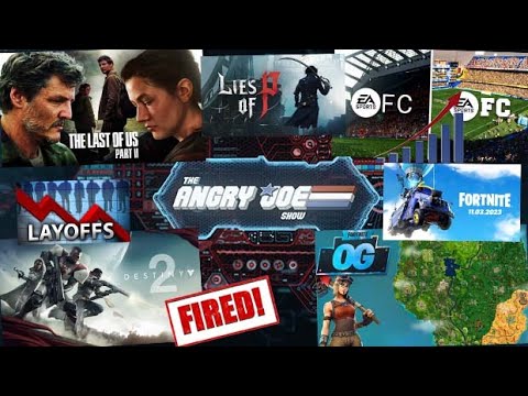 AJS News – Bungie Layoffs, EA FC 24 Record Sales,  Fortnite OG Record Numbers, HBO’s TLOU Season 2