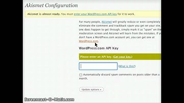 How To Setup Akismet In Wordpress