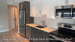 Take a Tour of Our 2B-1b Floor Plan - Meridian on First