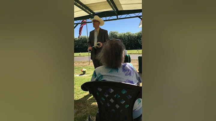 Larry McClay Graveside Service Part 1