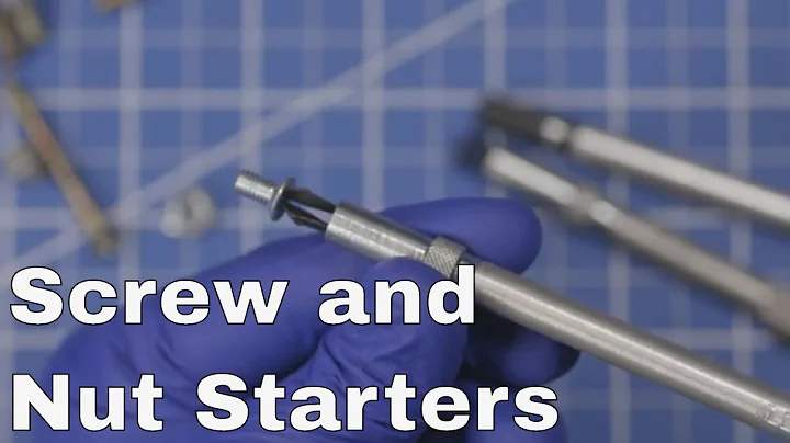 Screw and nut starter basics - don't struggle starting awkward screws