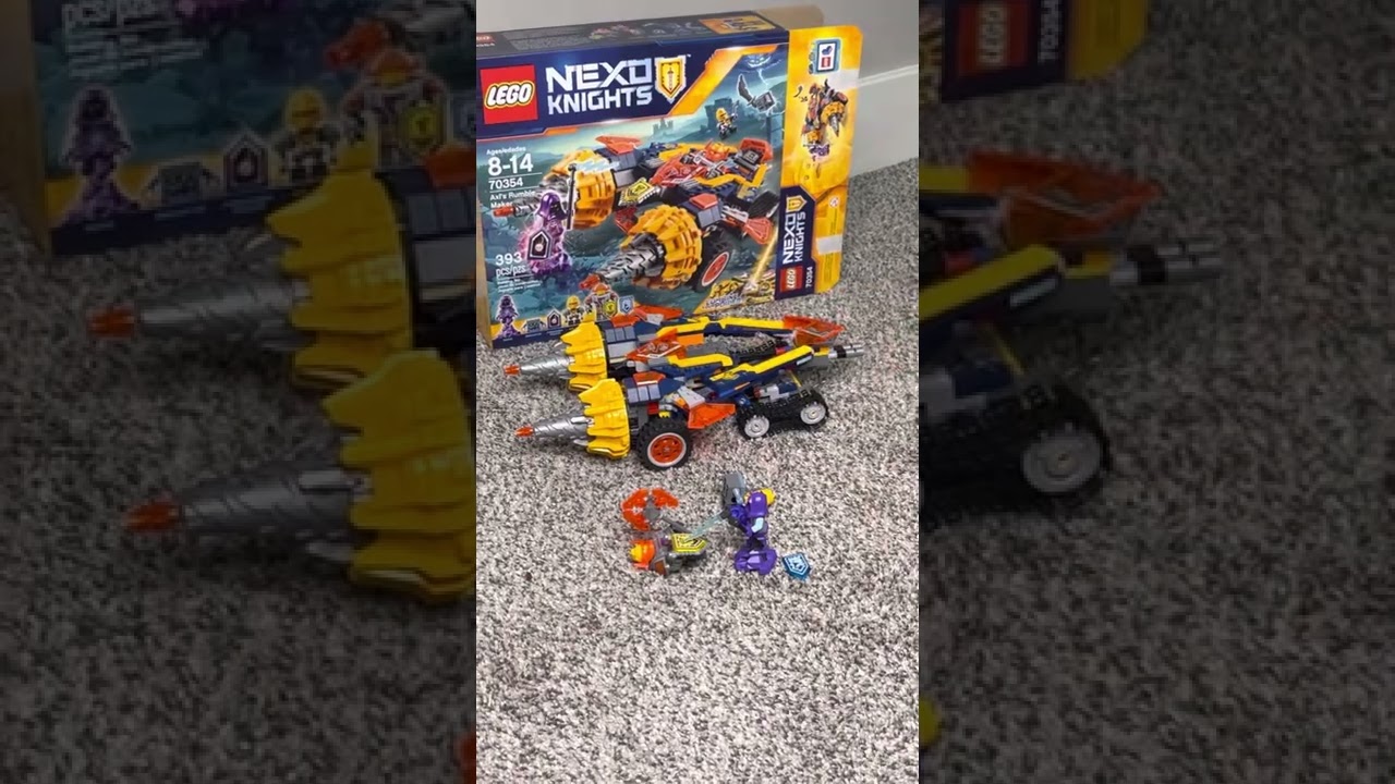 Nexo knights Axl’s rumble maker