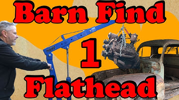 Barn Find Flathead V8 Part 1 - COMPLETE JUNK??  - The Tear down