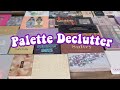 EYESHADOW PALETTE DECLUTTER 2021