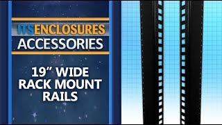 19-inch Wide Rack Mount Rails, IceStation Enclosures, Accessories, ITSENCLOSURES