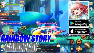 RAINBOW STORY GAMEPLAY | OFFICIAL LAUNCH | MMORPG - Android/IOS screenshot 3