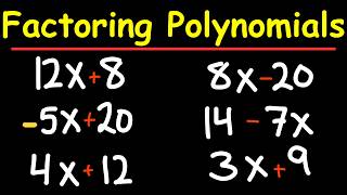 Factoring Linear Polynomials Made EASY! | Step-by-Step Guide