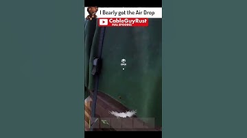 How to get Air Drop in Rust #cableguyrust #rust #rustgame #gaming #rustpcgame #funny