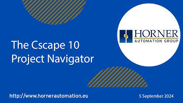 The Cscape 10 Project Navigator