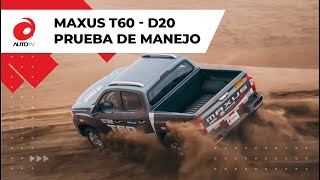 Probamos la Maxus T60 D20 sobre las dunas