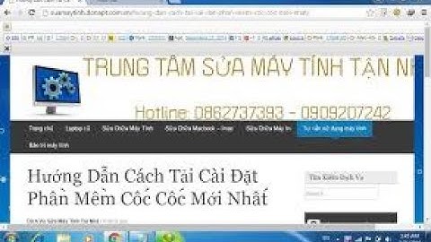 Hướng dẫn sửa lỗi không cài được phần mềm cốc cốc whindows (7,8,10)